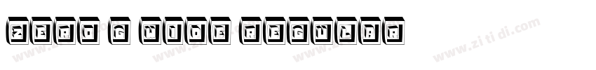 Zero G Wide Regular字体转换